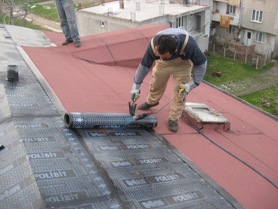 Narlıdere profesyonel trapez sac Çatı – Membran cati örneği